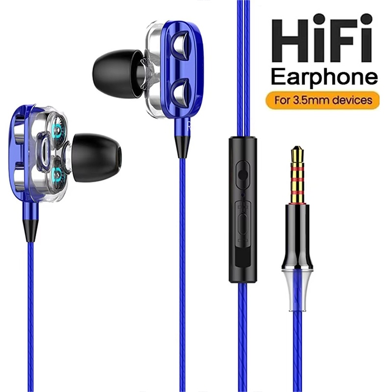 Gaming Headphone Accessories - Casque intra-auriculaire stéréo, son à basses