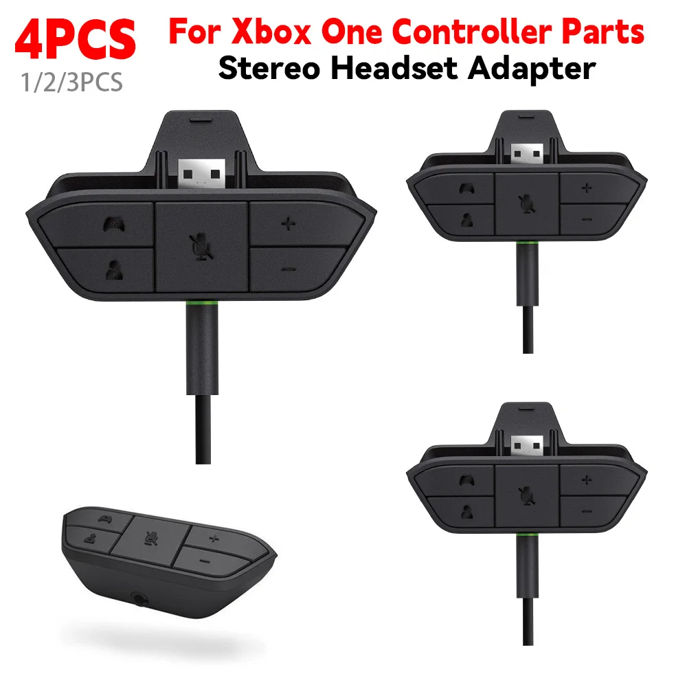 Gaming Headphone Accessories - Adaptateur de casque stéréo pour Xbox