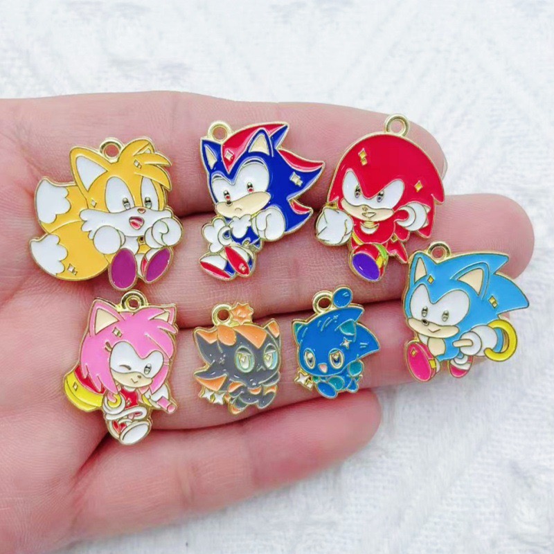 Gaming Accessories Gifts - 10 pièces de pendentifs en alliage,