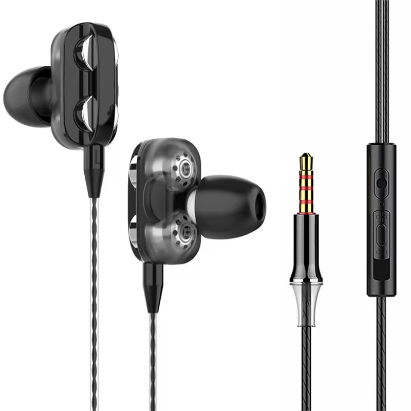 Gaming Headphone Accessories - Écouteurs filaires 3,5 mm avec microphone