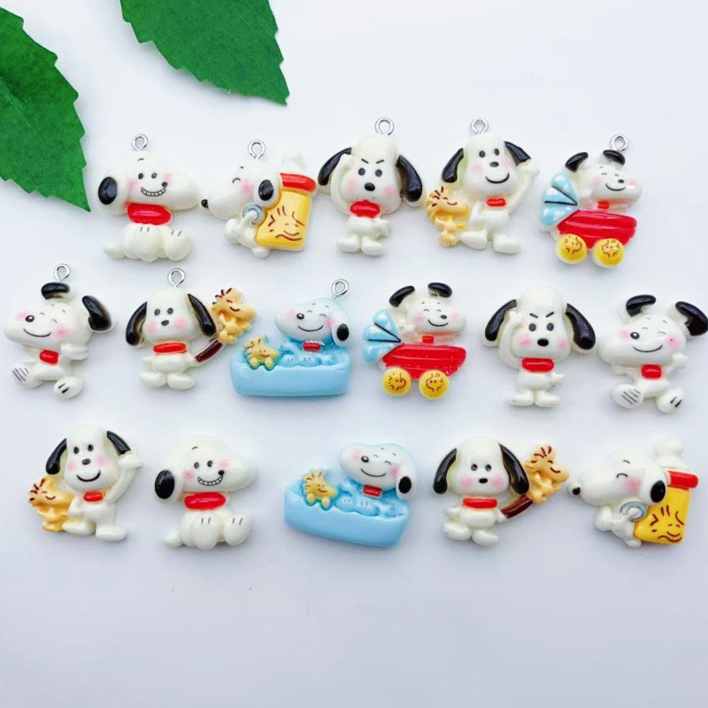Gaming Accessories Gifts - Pendentif chien en résine, 12 pièces,