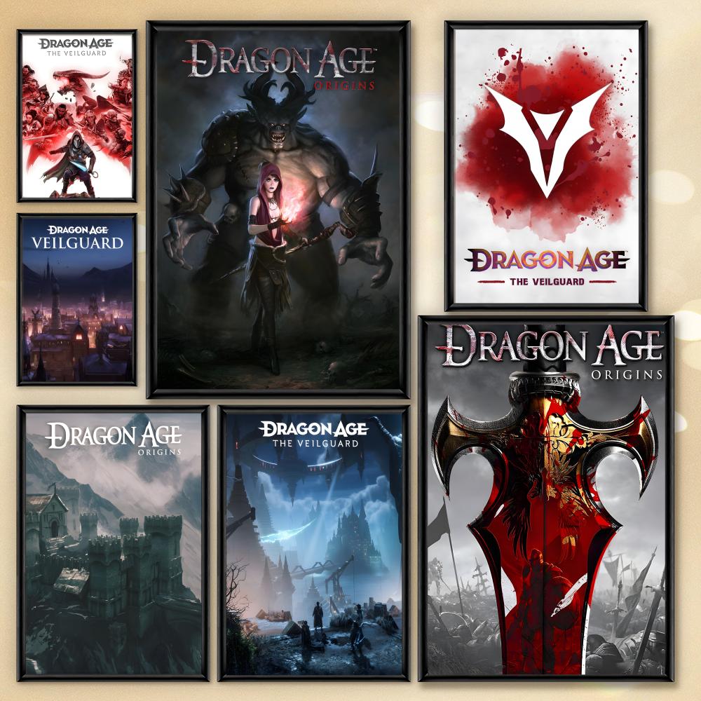 Gaming Accessories Wall - Décoration murale D-Dragon Age Anime Gaming