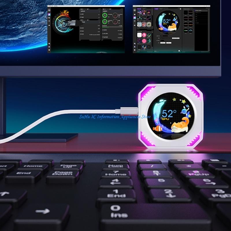 Gaming Hardware And Accessories - Écran d'affichage refroidissement par eau d'animations