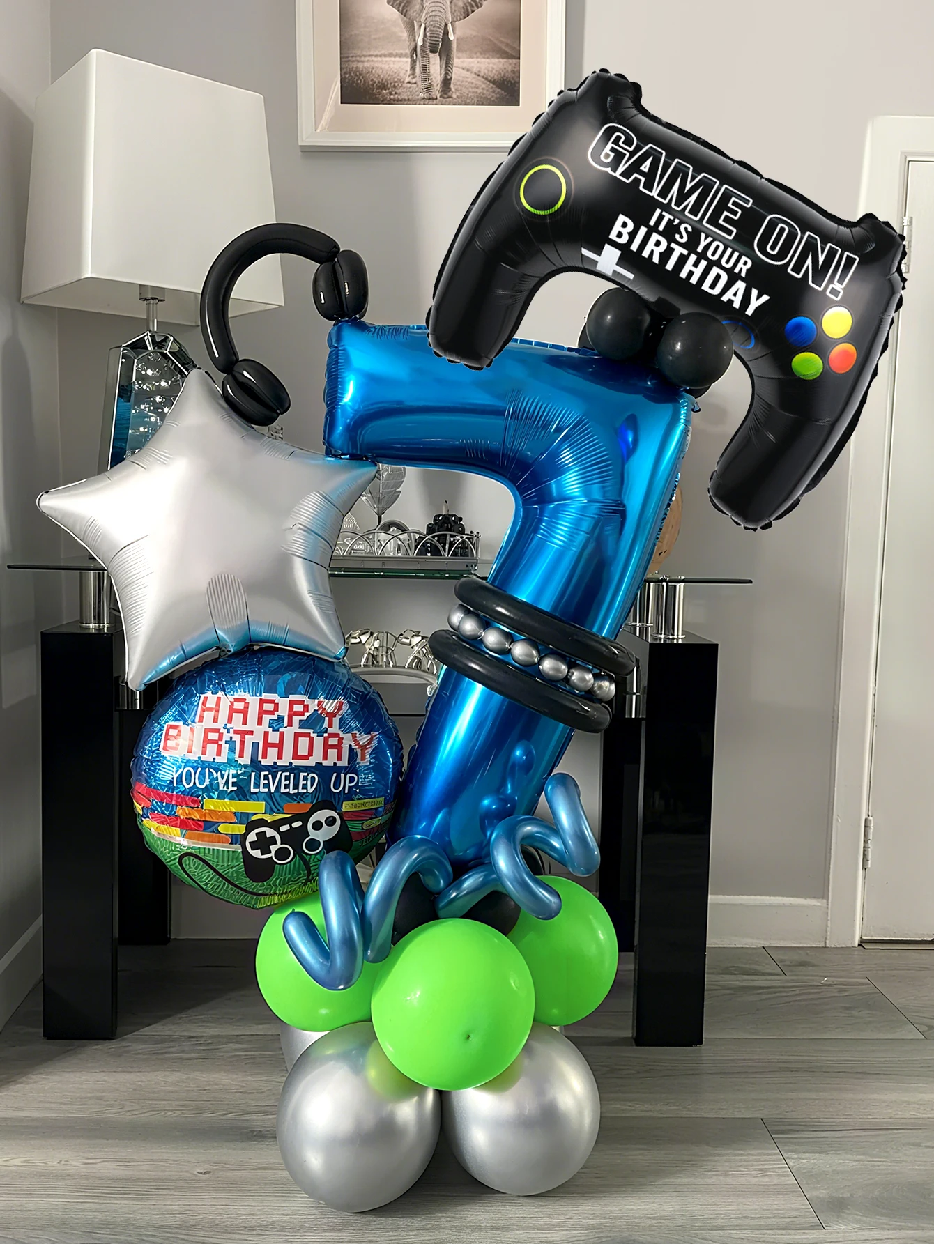 Gaming Accessories Room - Kit de ballons numérotés sur le