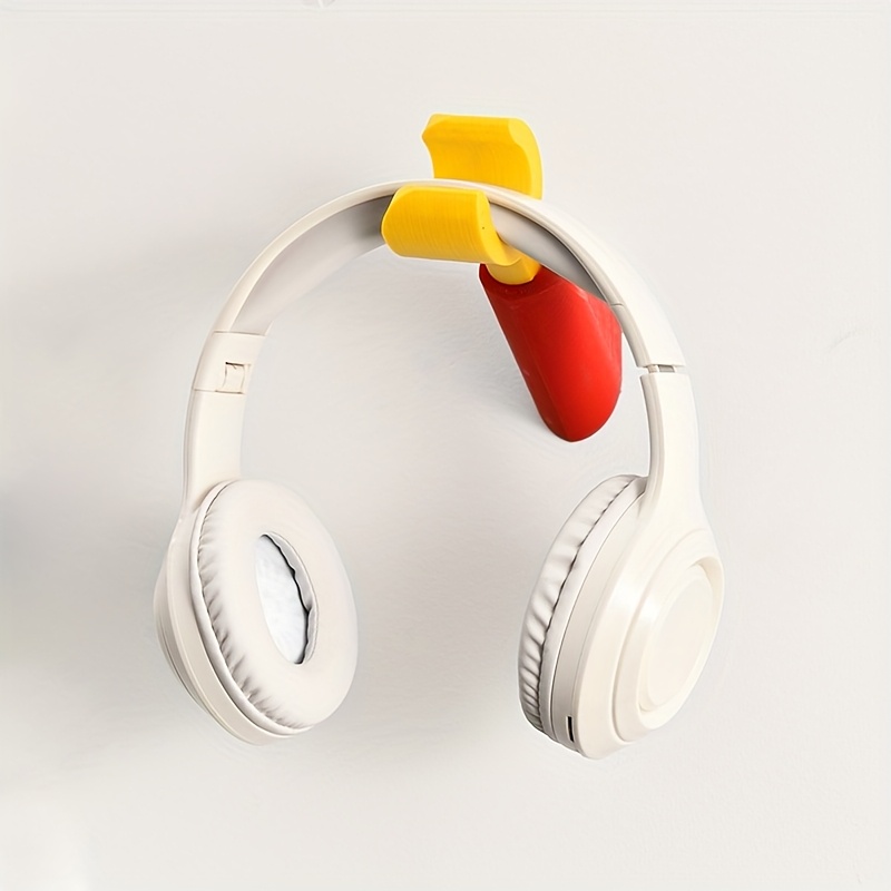 Gaming Headphone Accessories - Support mural auto-adhésif pour casque en