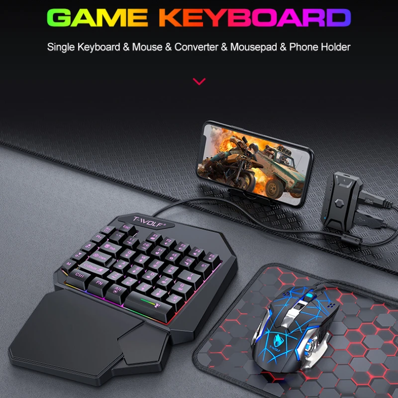 T-WOLF TF900 ensemble de trône - Gaming Accessories Bundle avis et prix