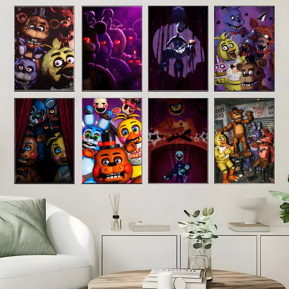 Affiche d'horreur animatroniqu - Gaming Accessories Wallpaper avis et prix