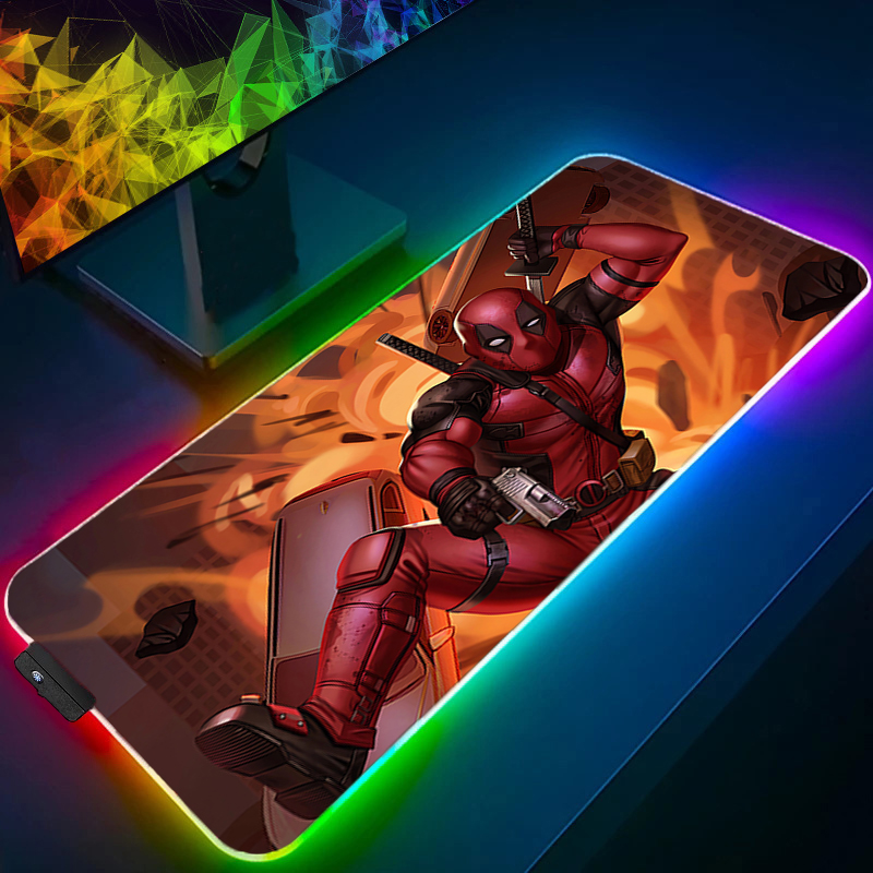LED tapis de souris jeu rétro- - Gaming Accessories For Desk avis et prix