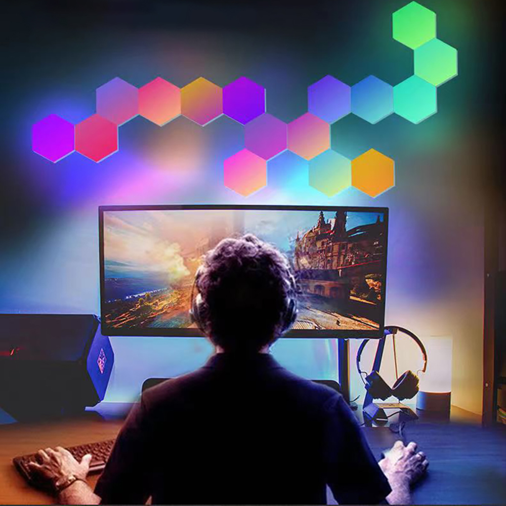 Lumière Hexagonale Murale LED  - Gaming Accessories Wall avis et prix