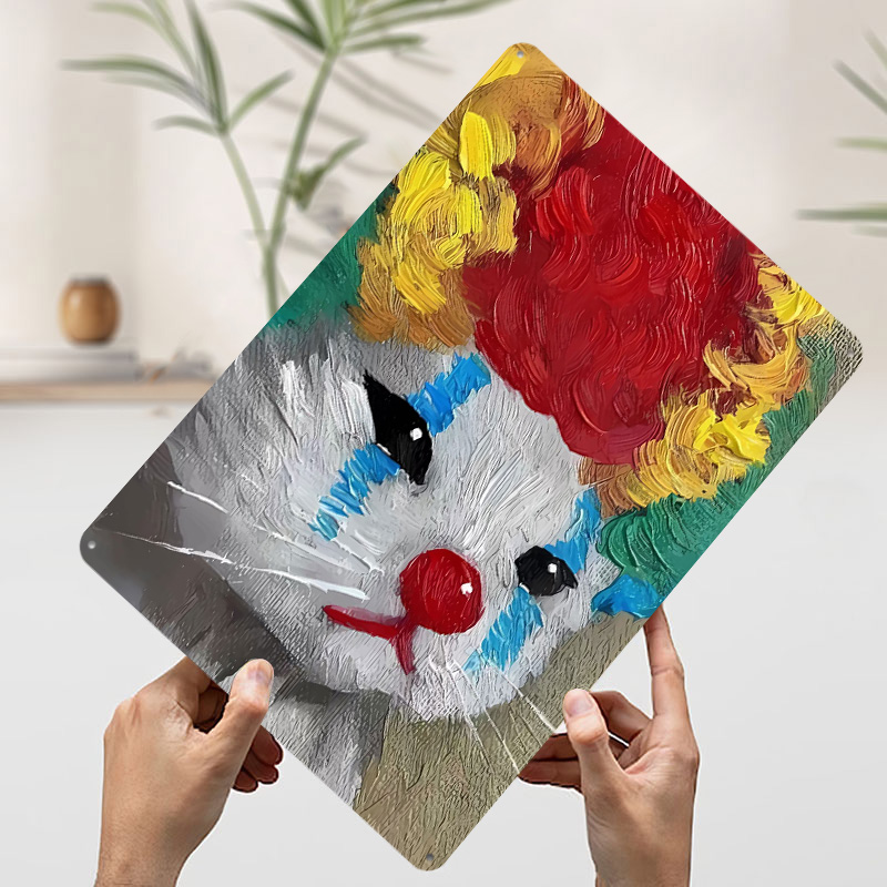 Peinture de chat Clown triste, - Gaming Accessories Wall avis et prix