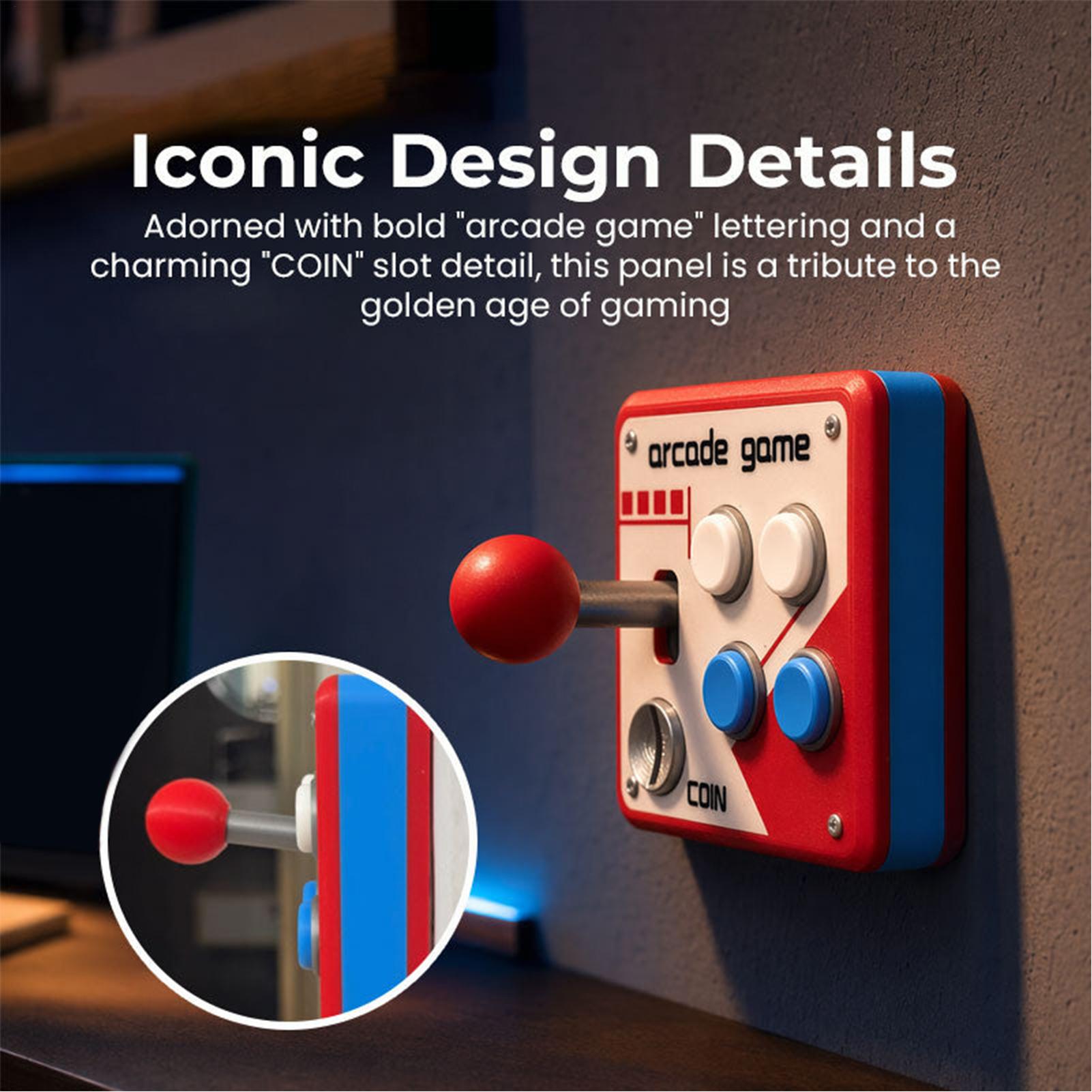 Cache-Interrupteurs Rétro Créa - Gaming Accessories Room avis et prix