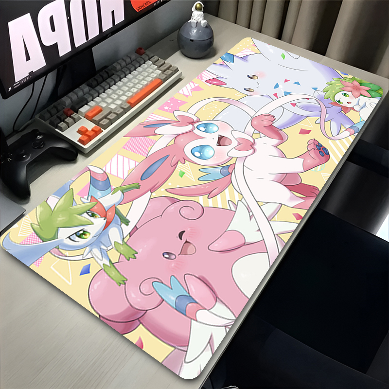 Grand tapis de souris rose mig - Gaming Accessories Setup avis et prix